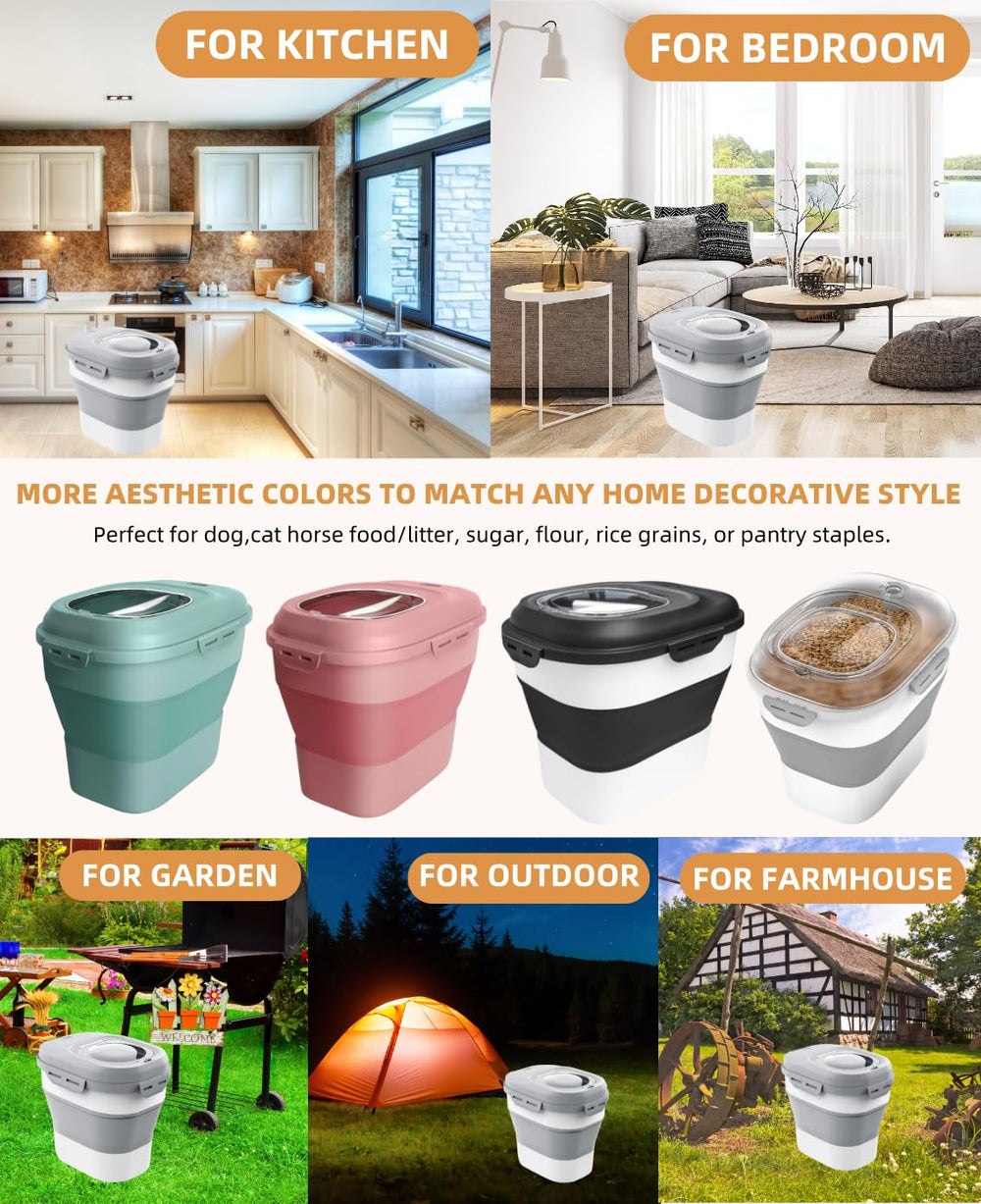 DDMOMMY conteneur placé dans une cuisine moderne illustrant usage quotidien pratique
