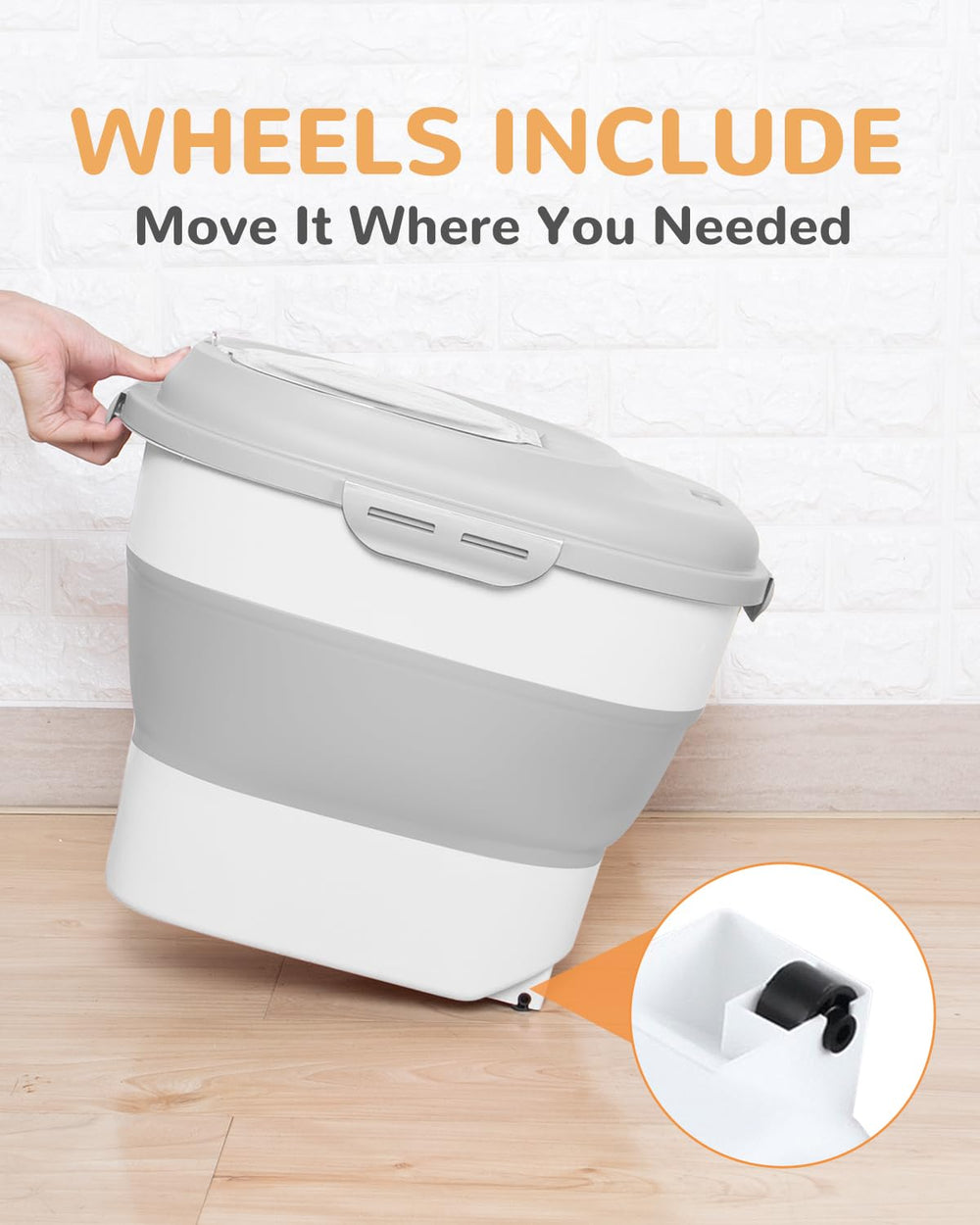 DDMOMMY ouverture large et poignées ergonomiques pour un remplissage et nettoyage aisés