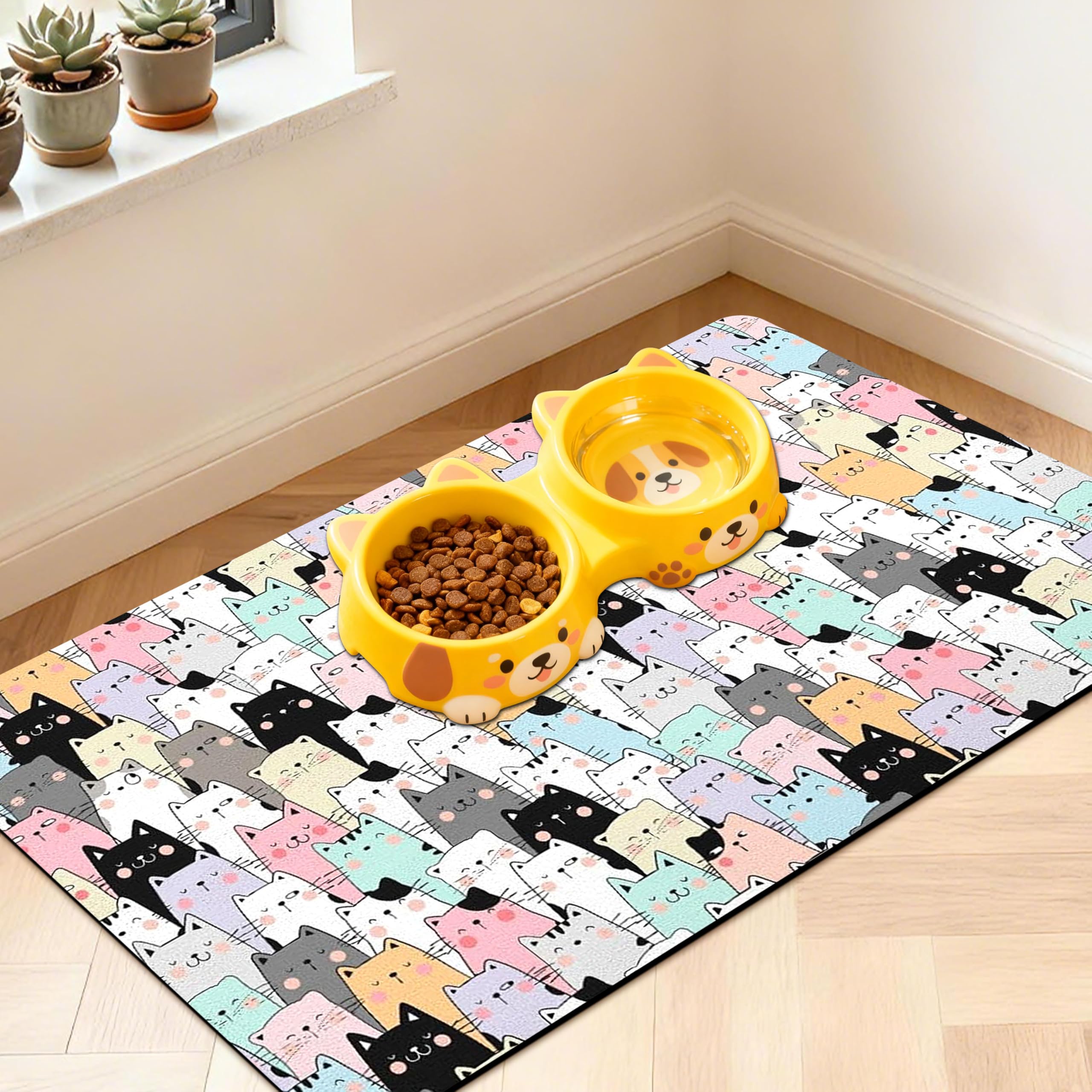 DDPODNQAK tapis face avant montrant protection et design pratique