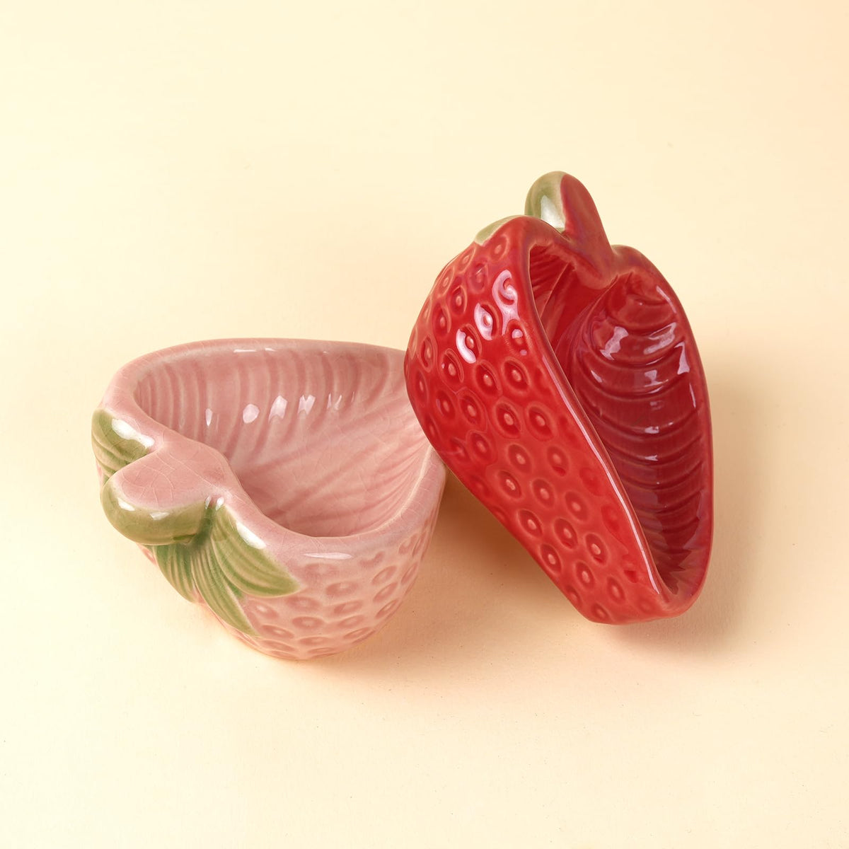 Deapeey bol fraise face montrant design attirant et facilité d'accès