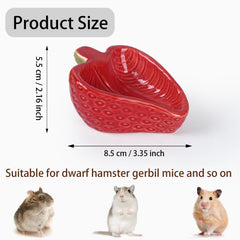 Deapeey bol fraise profil illustrant stabilité et base large anti-renversement