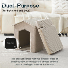 DEBANG HOME texture tissu extérieur, finition résistante et élégante