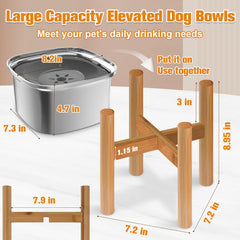Decflow bol en acier inoxydable 304 gros plan, durable et facile à nettoyer
