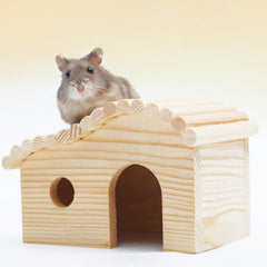 DEFKIYT maison en cage avec hamster illustrant confort et cachette