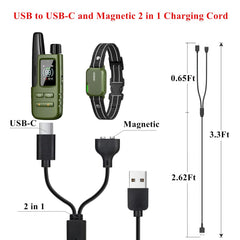 Defydayer câble magnétique et adaptateur ensemble pour recharge fiable
