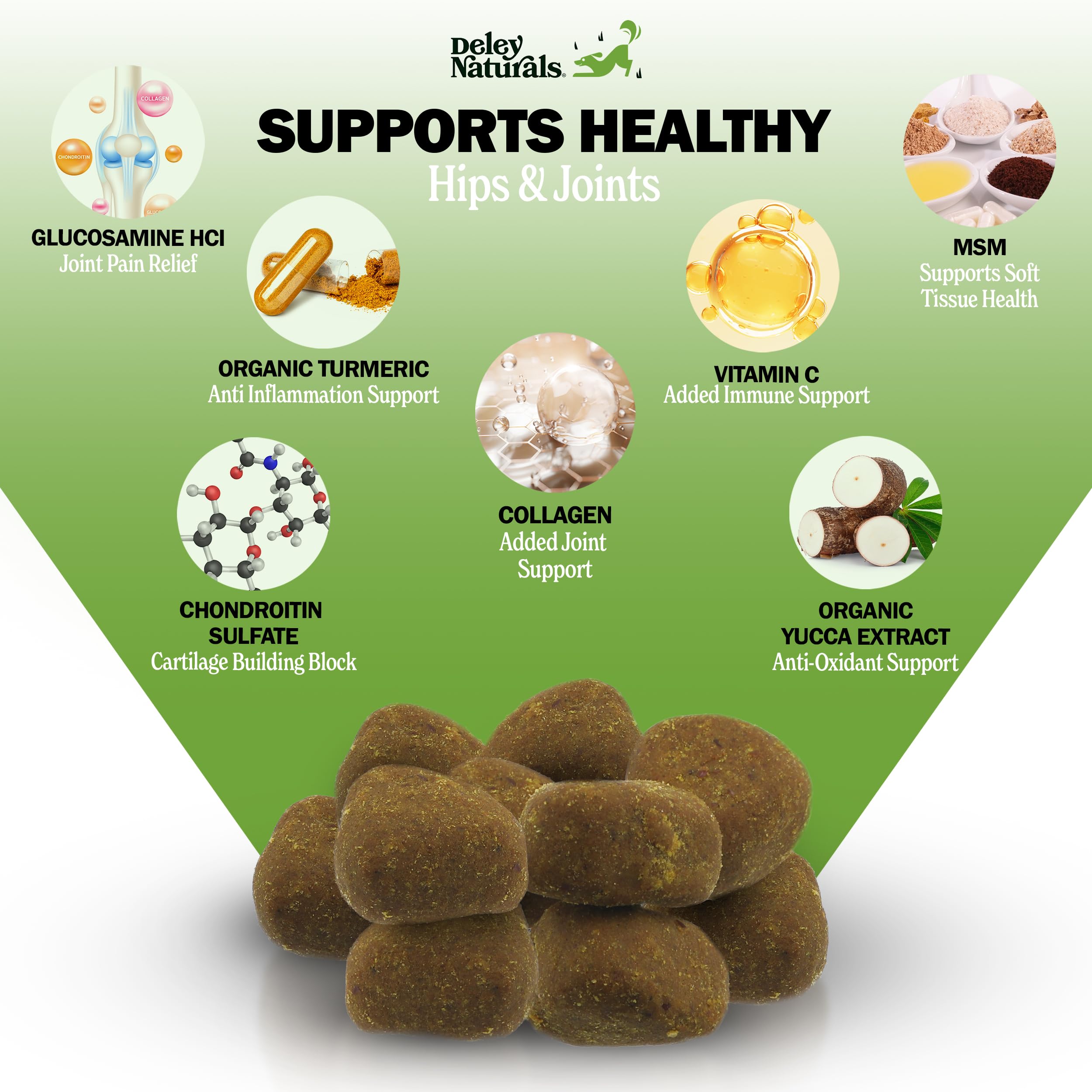 Deley Naturals gros plan des croquettes tendre montrant texture appétente