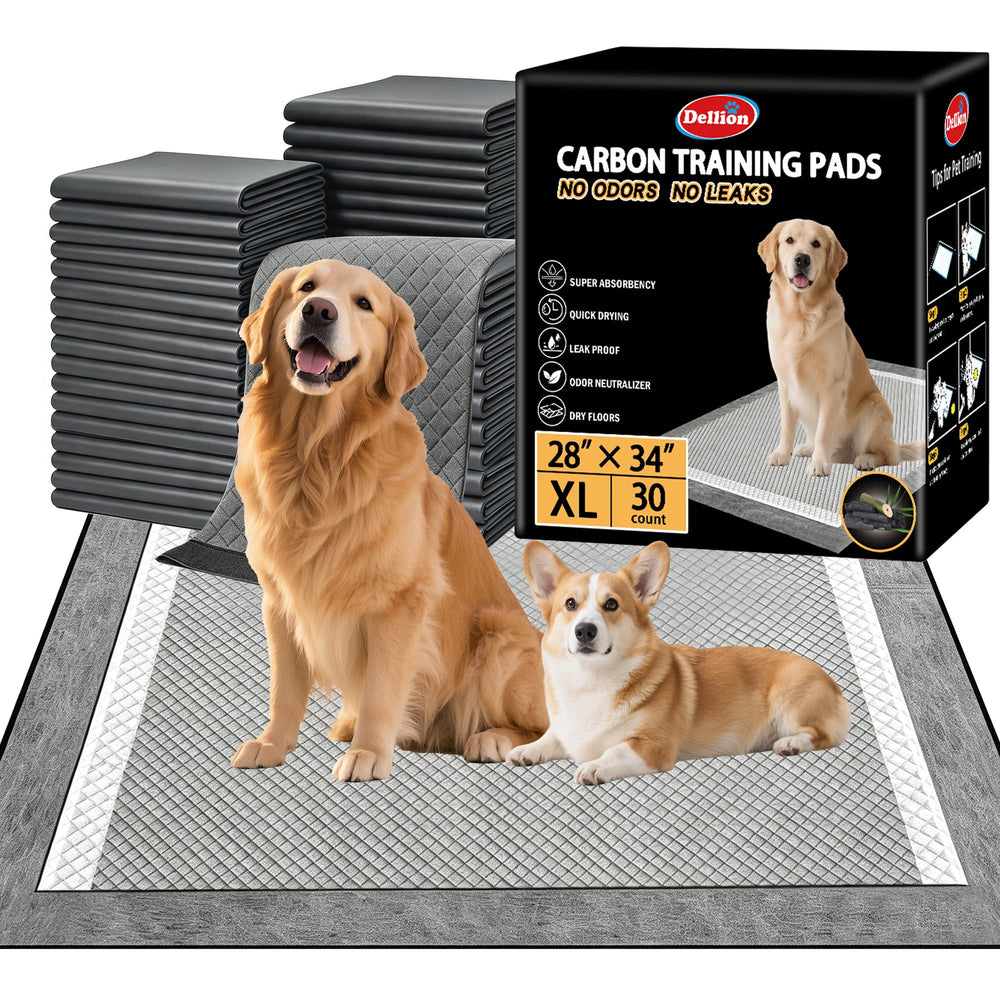 Dellion tapis face avant emballage montrant quantité et dimensions, facilite choix