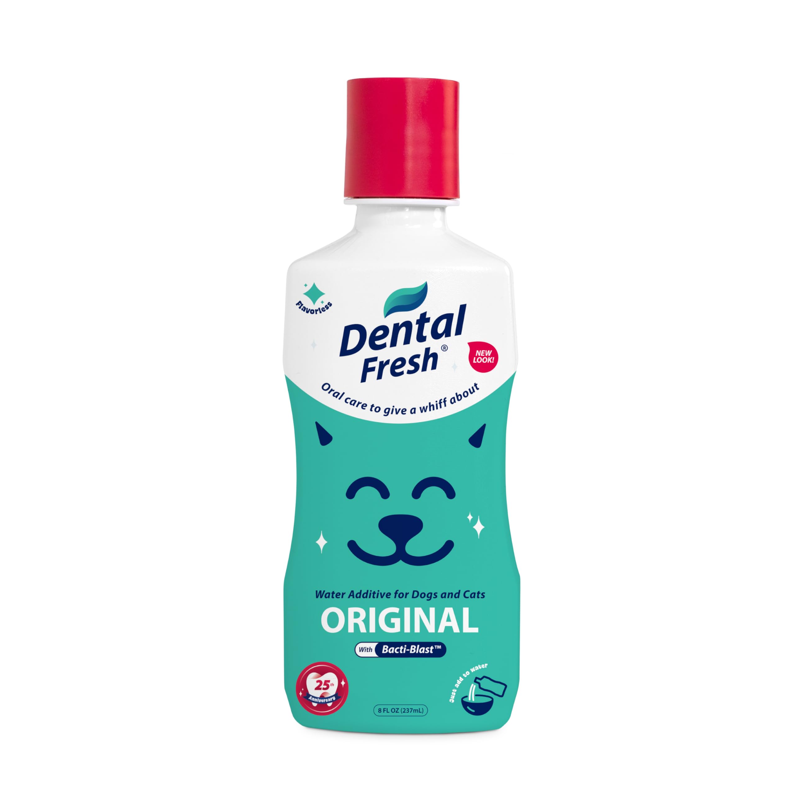 Dental Fresh bouteille avant offrant dosage précis et usage quotidien bénéfique