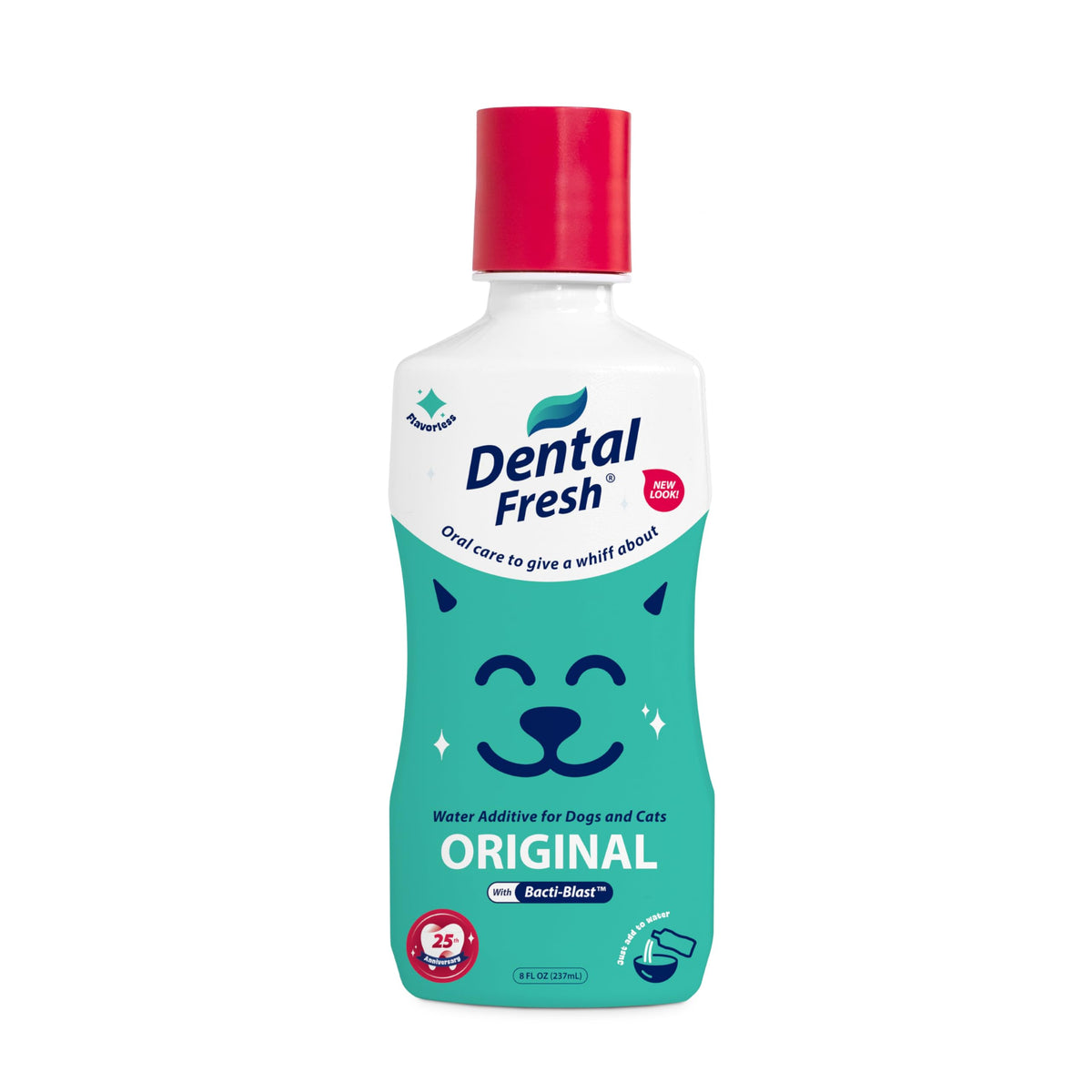 Dental Fresh bouteille avant offrant dosage précis et usage quotidien bénéfique