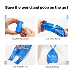 Deo Doo distributeur clip fixé à la laisse pour accès rapide
