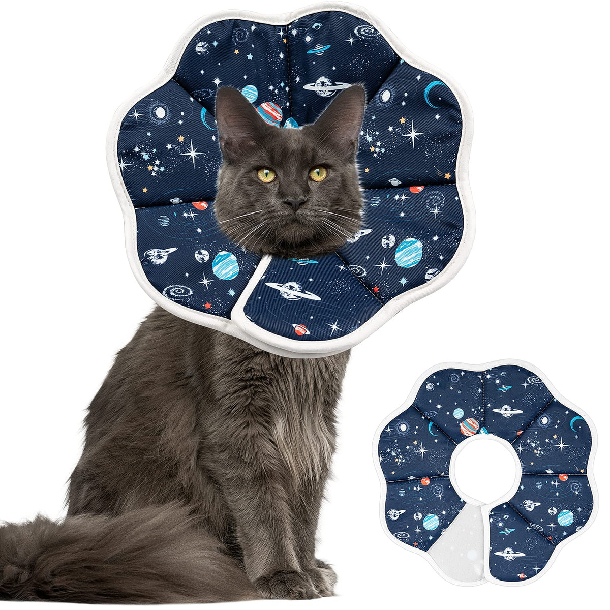 Depets collerette face avant montrant maintien confortable