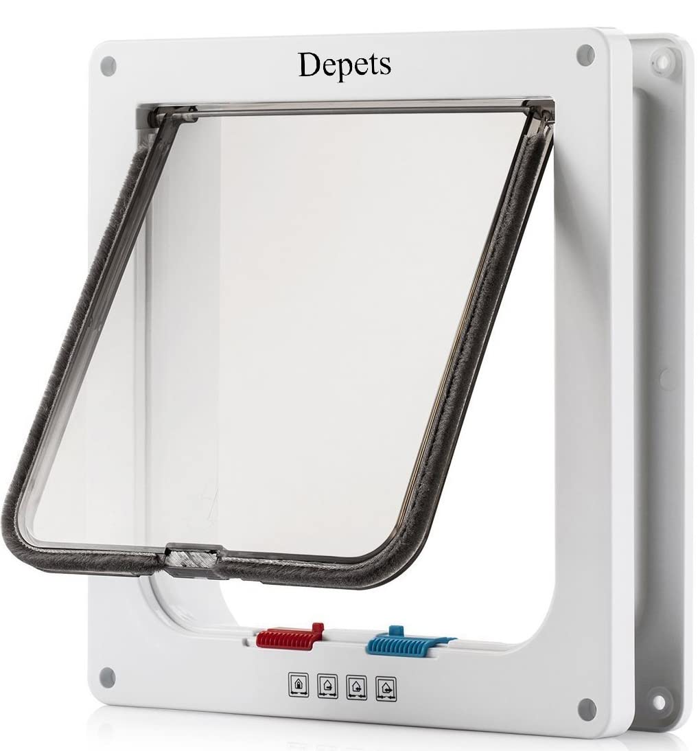 Depets vue face avant de la chatière montrant l'encadrement robuste et accès pratique