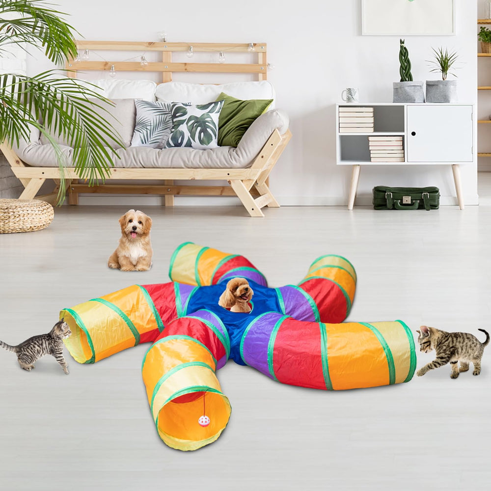 Depets tunnel balle et œilleton mettant en avant le jeu interactif intégré