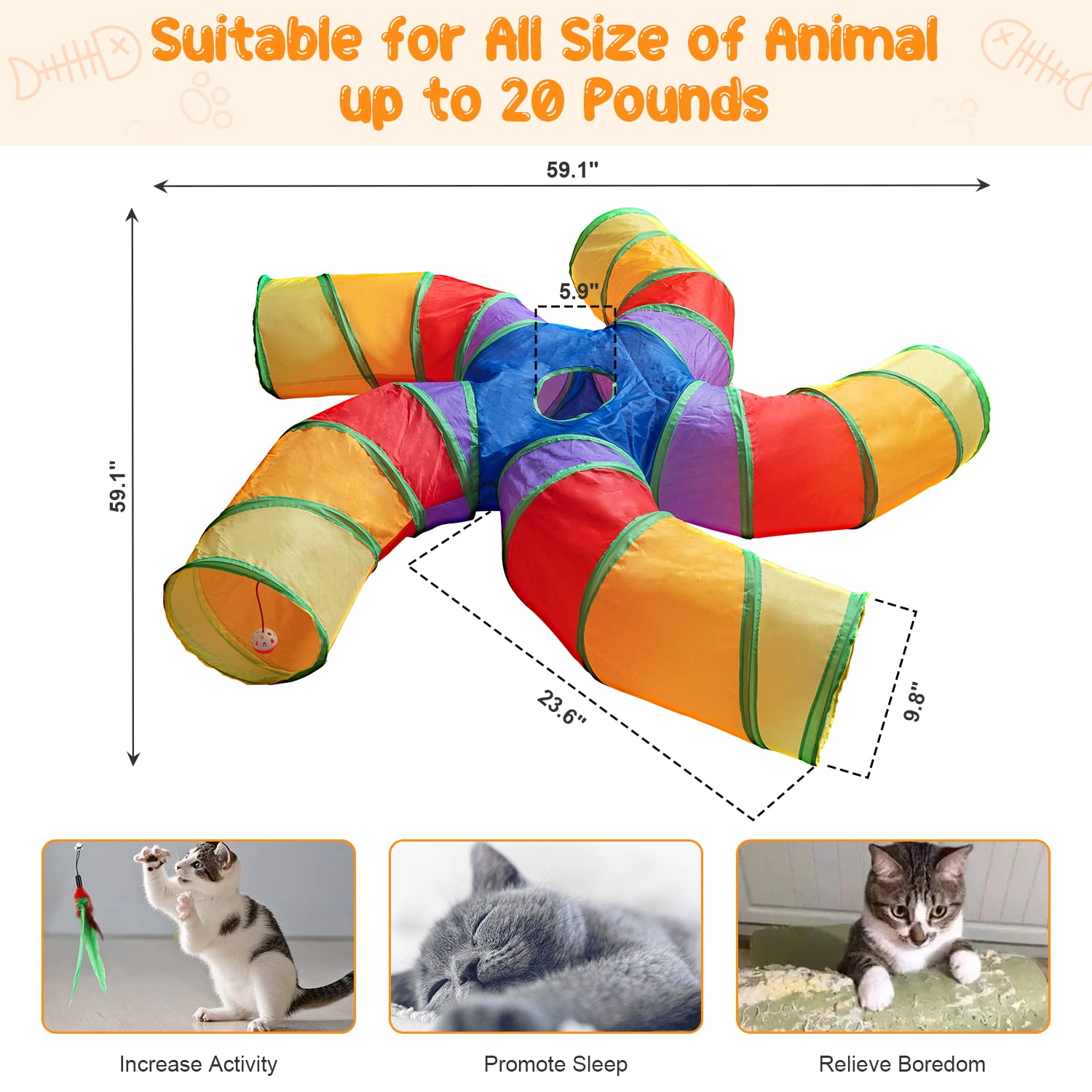 Depets tunnel chat en jeu montrant stimulation active et interaction ludique