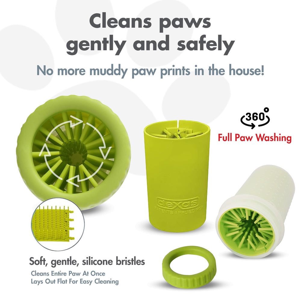 Dexas MudBuster gros plan sur brins en silicone doux pour nettoyage efficace