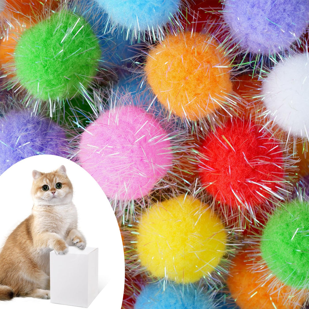 DF DUALFERV boîte de 60 boules pompon, offre complète pour le jeu
