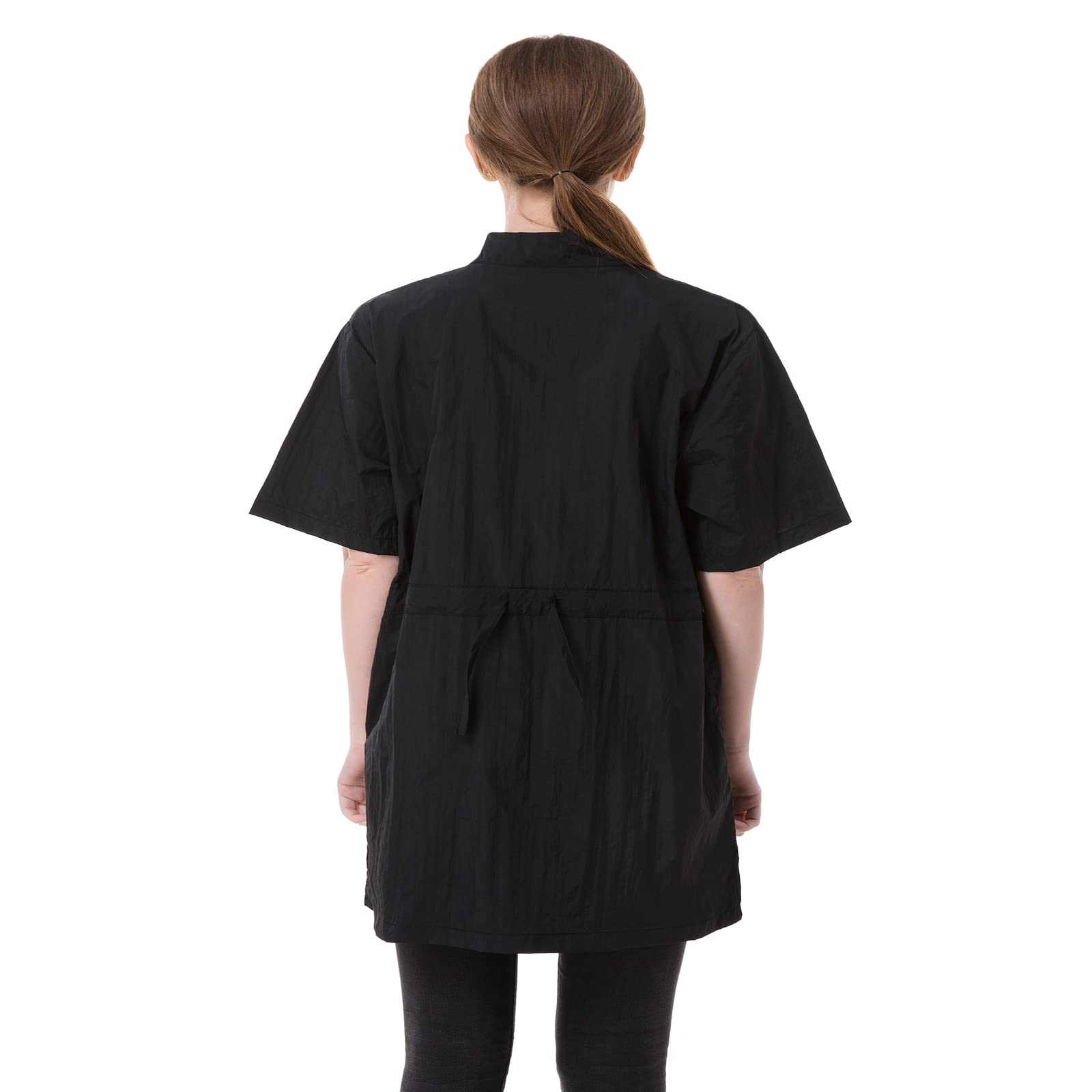 DHXYZZB smock en action avec toiletteur pour protection contre poils