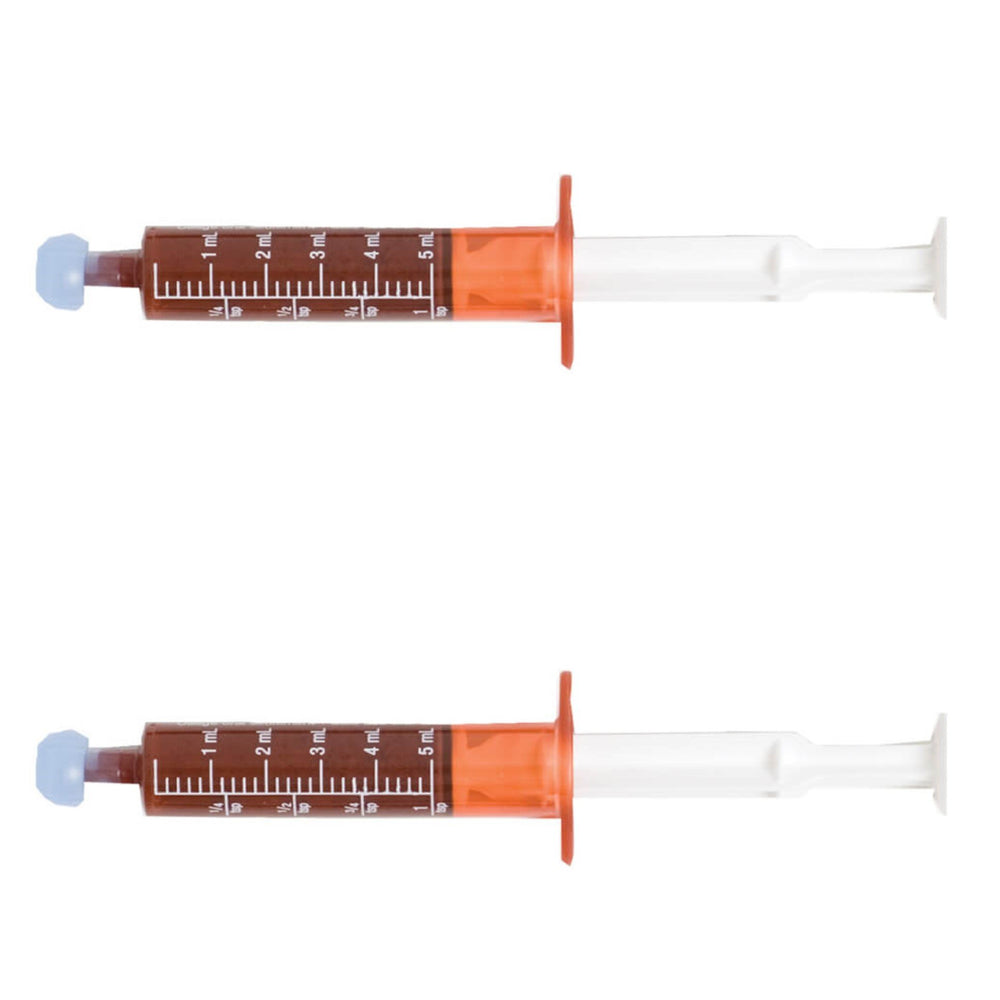 DiaGel emballage avant montrant deux seringues et facilité d'utilisation