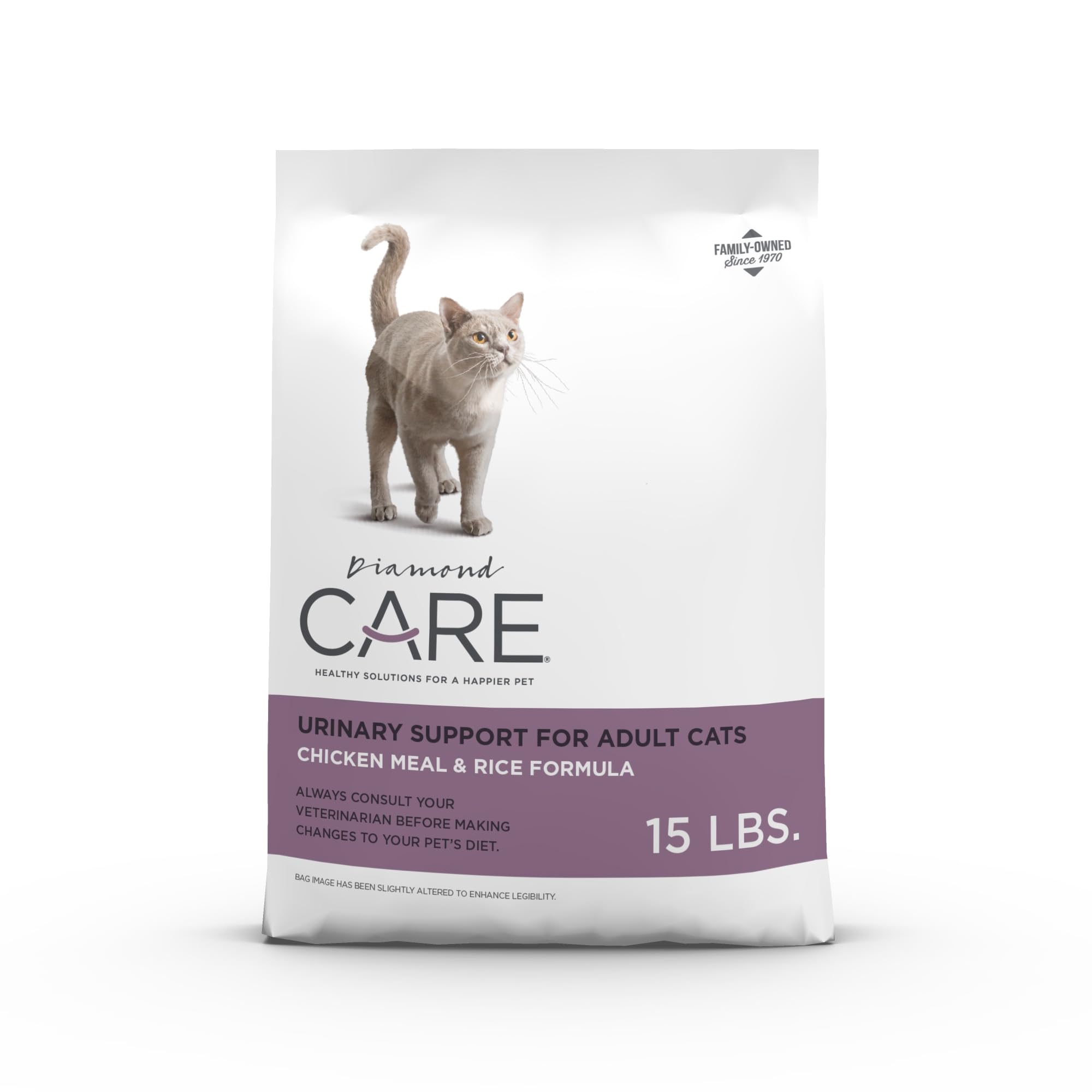 DIAMOND CARE emballage devant montrant la formulation Urinary Support et avantage santé
