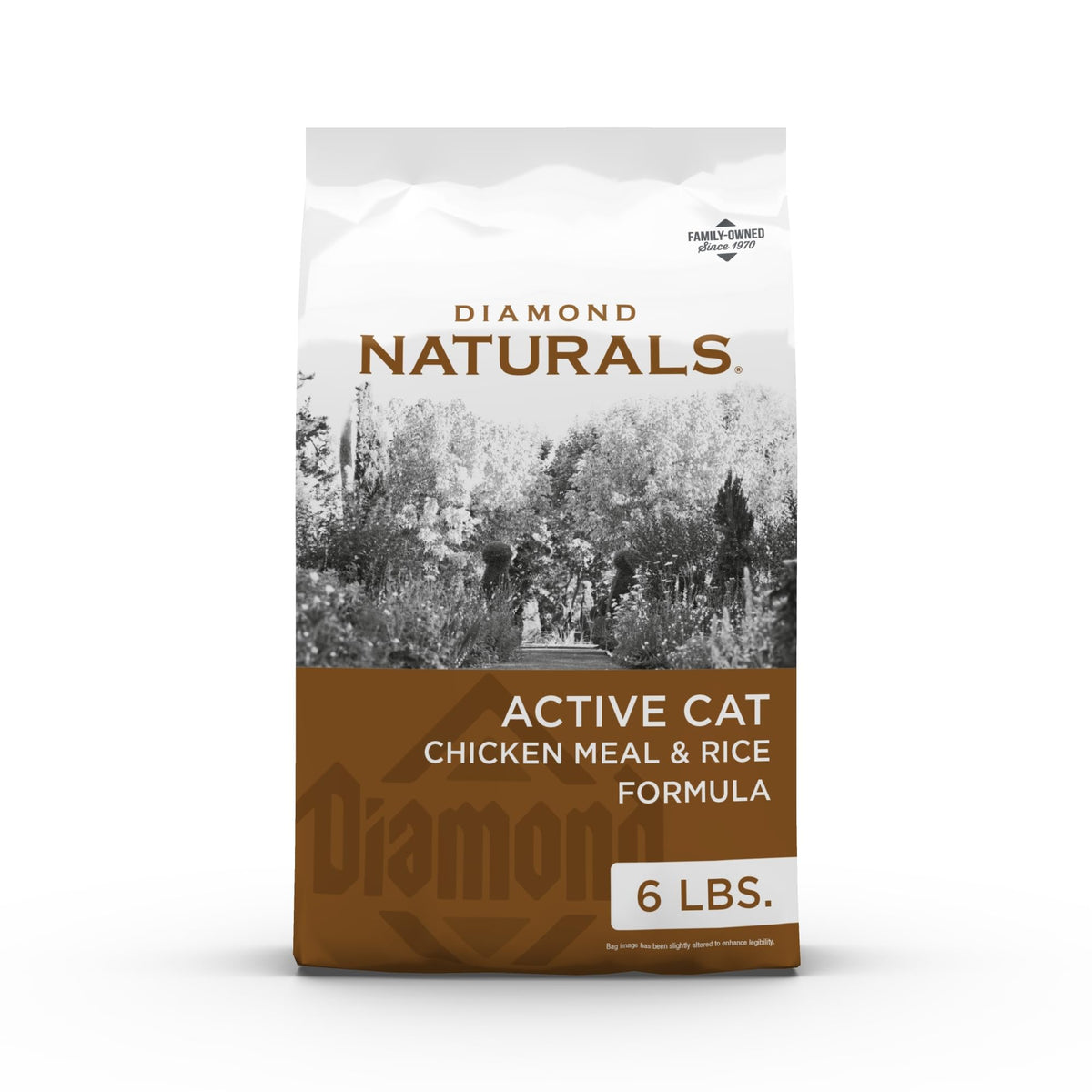 Diamond Naturals paquet face montrant l’étiquette et bénéfice énergie
