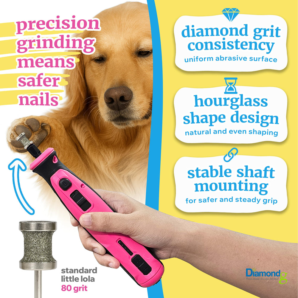 Diamondg comparaison taille à une pièce, petite et facile à manipuler