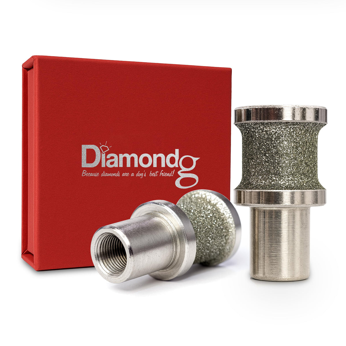 Diamondg embout face avant montrant forme et fixation, performance durable