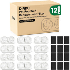 DIANU emballage avant montrant pack de 12 et avantages de durée