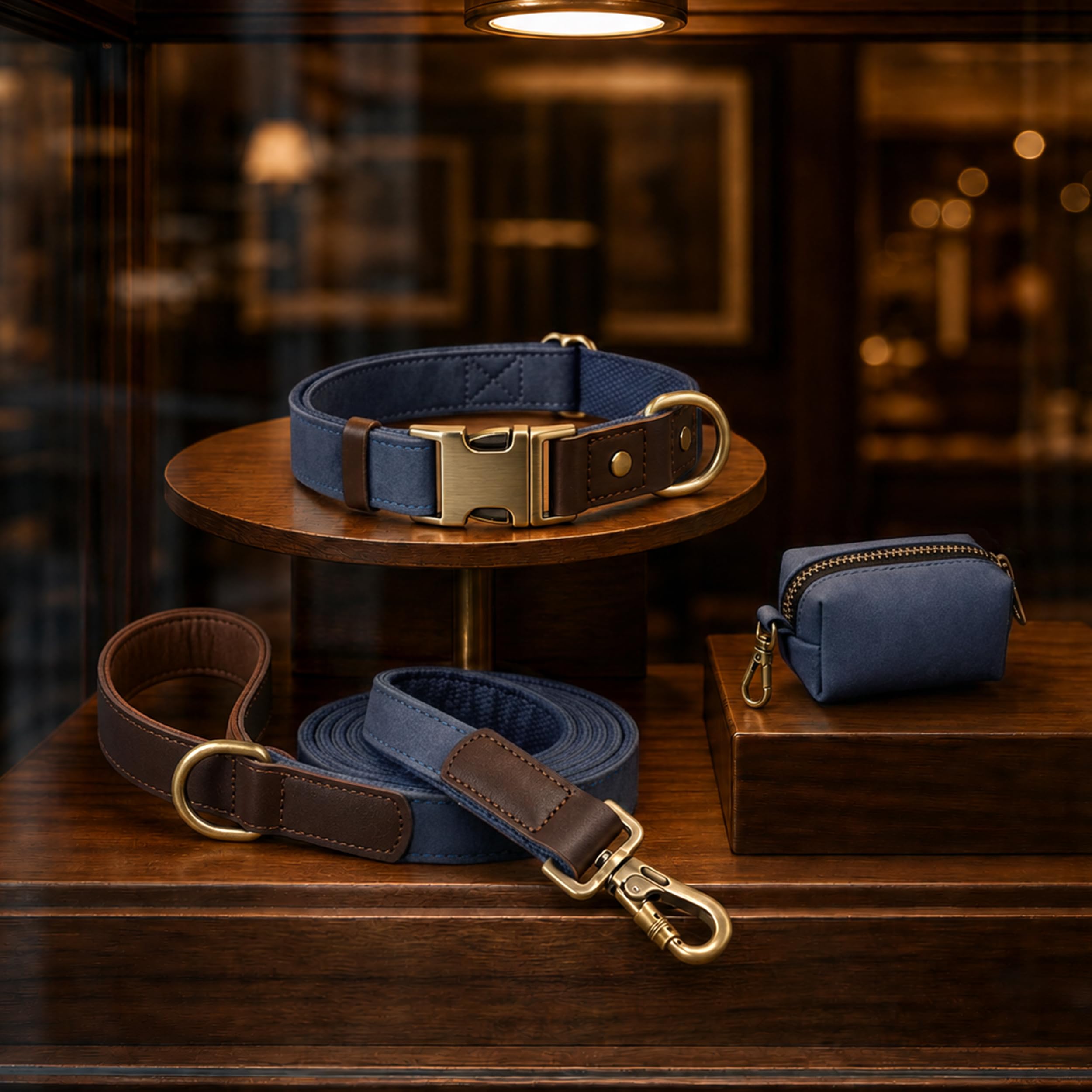 Didog collier porté en promenade, style résistant pour grand chien