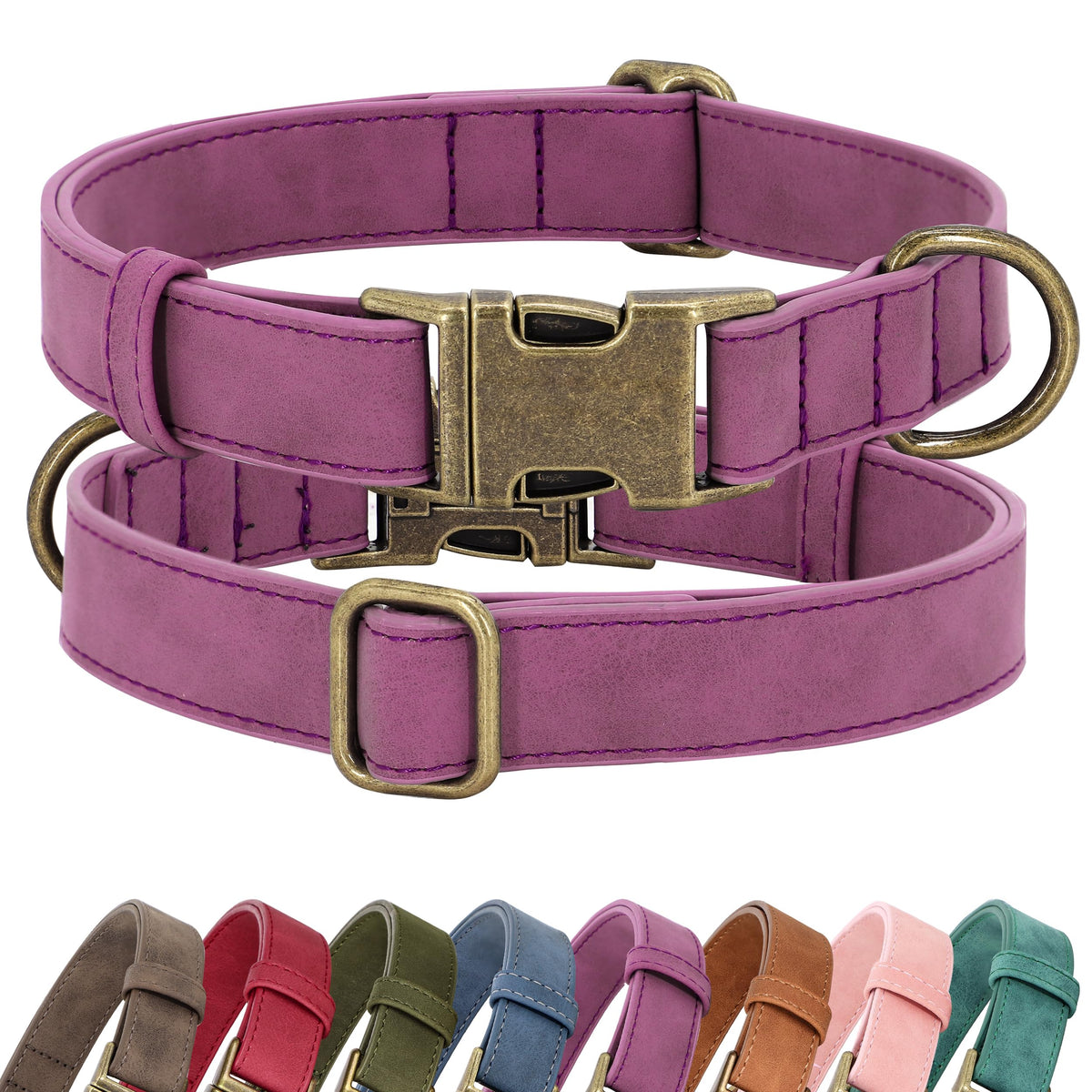 Didog collier violet face avant design moderne et élégant