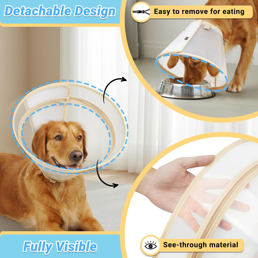 Didopet collerette profil avec coussin de nuque pour confort prolongé
