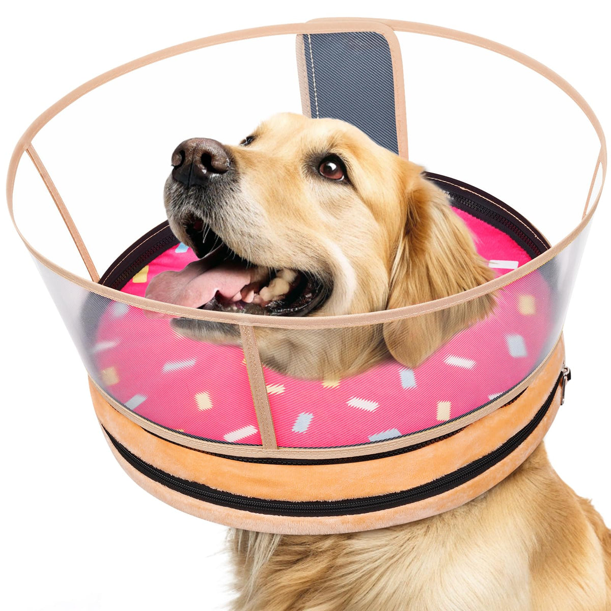 Didopet collier donut face avant montrant confort et couverture