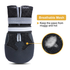 Dimicoo gros plan du tissu mesh respirant montrant ventilation et confort pour pattes