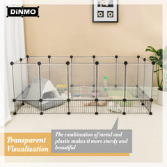 DINMO fond en grillage métallique prévenant mastication
