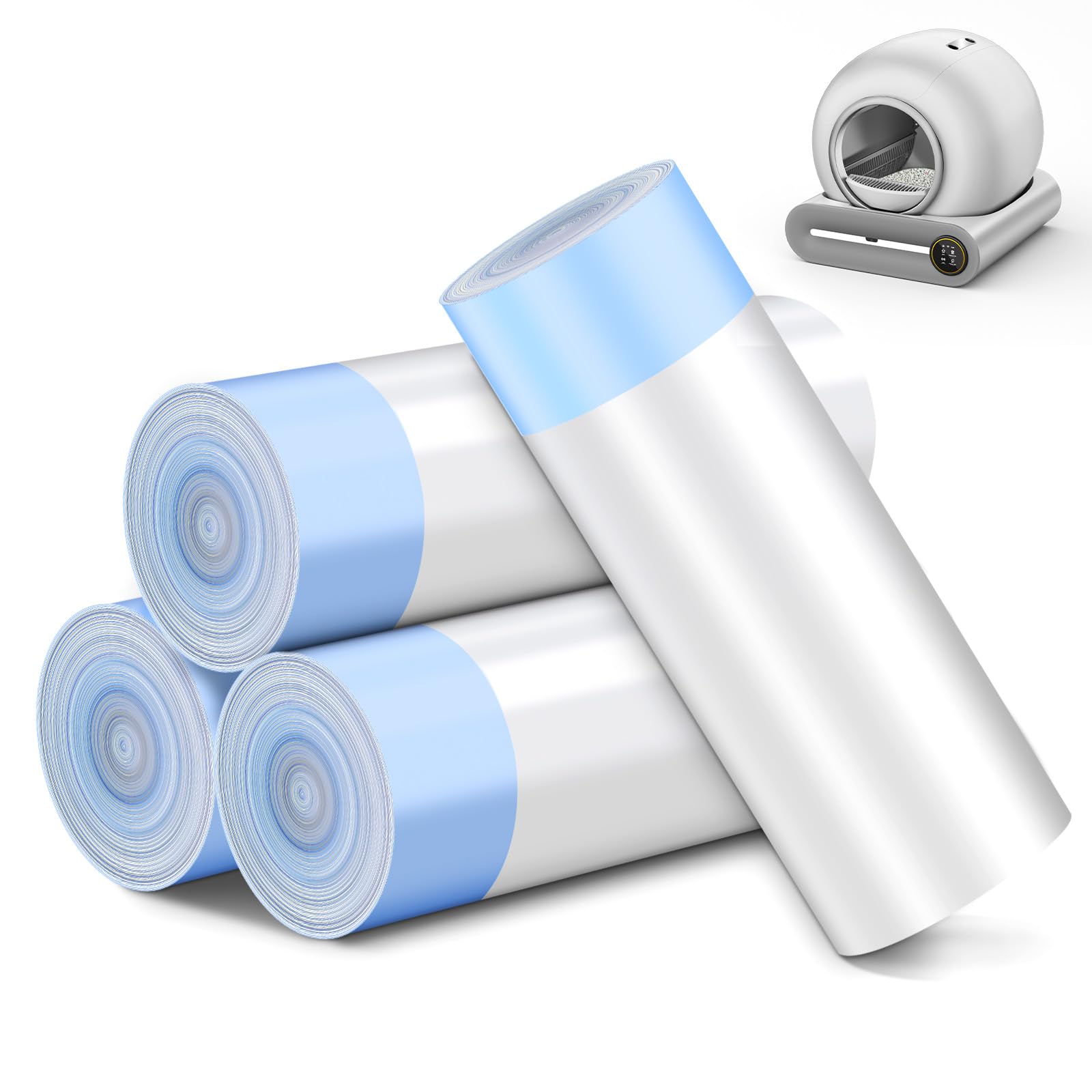 DJDUCK emballage des 4 rouleaux montrant quantité et rangement pratique
