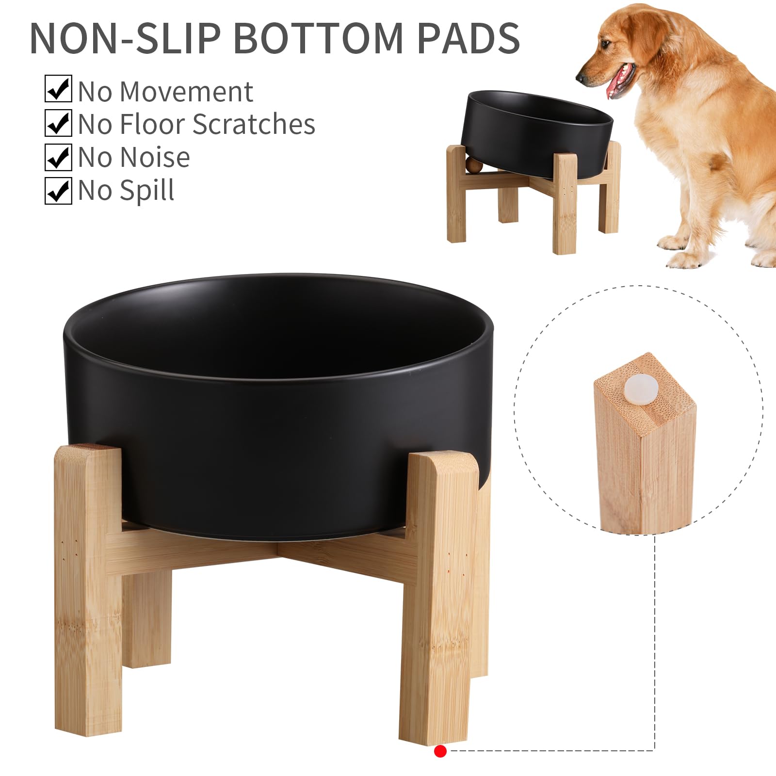 DJJJOOYS gros plan céramique lisse durable et facile à nettoyer