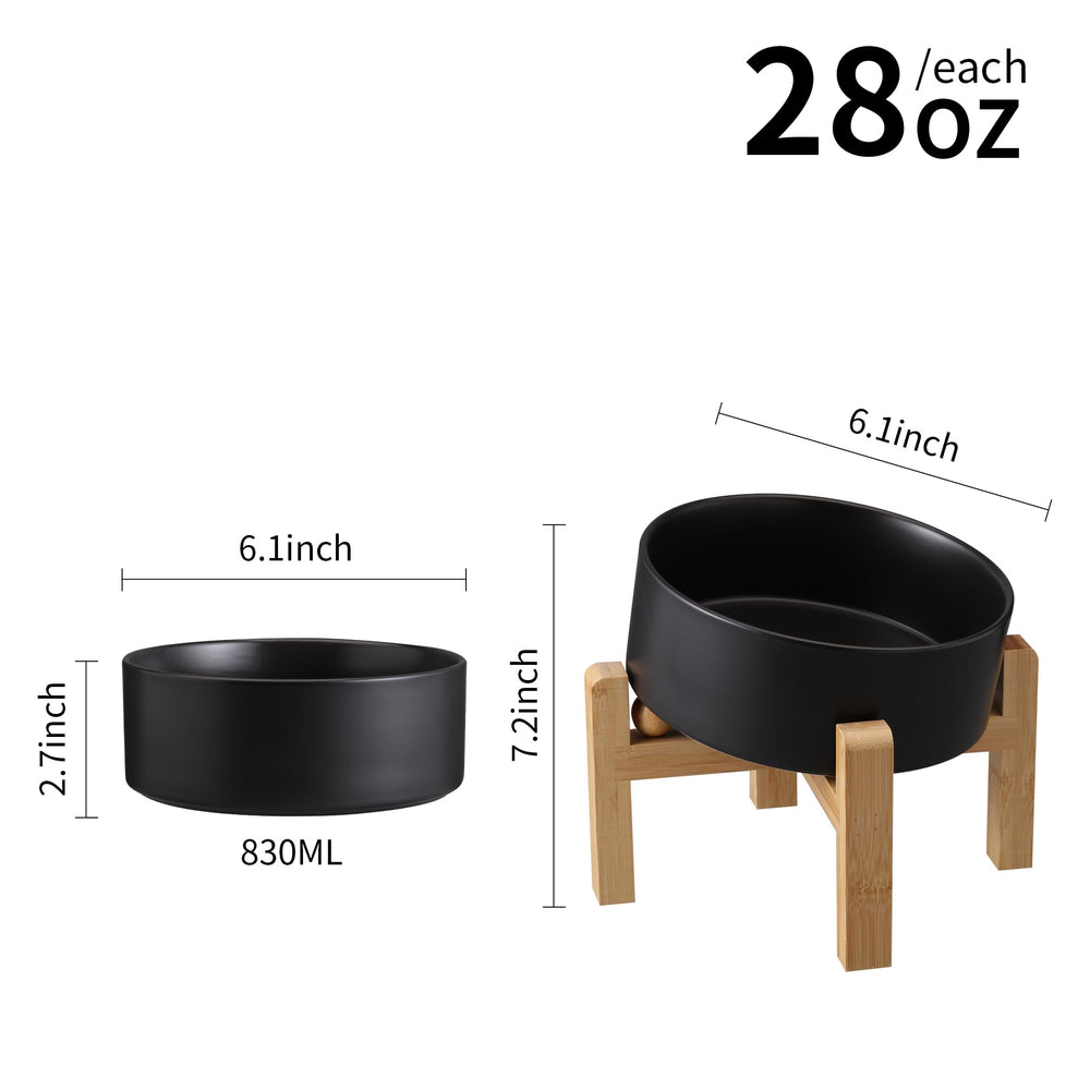 DJJJOOYS socle bambou avec base antidérapante pour stabilité