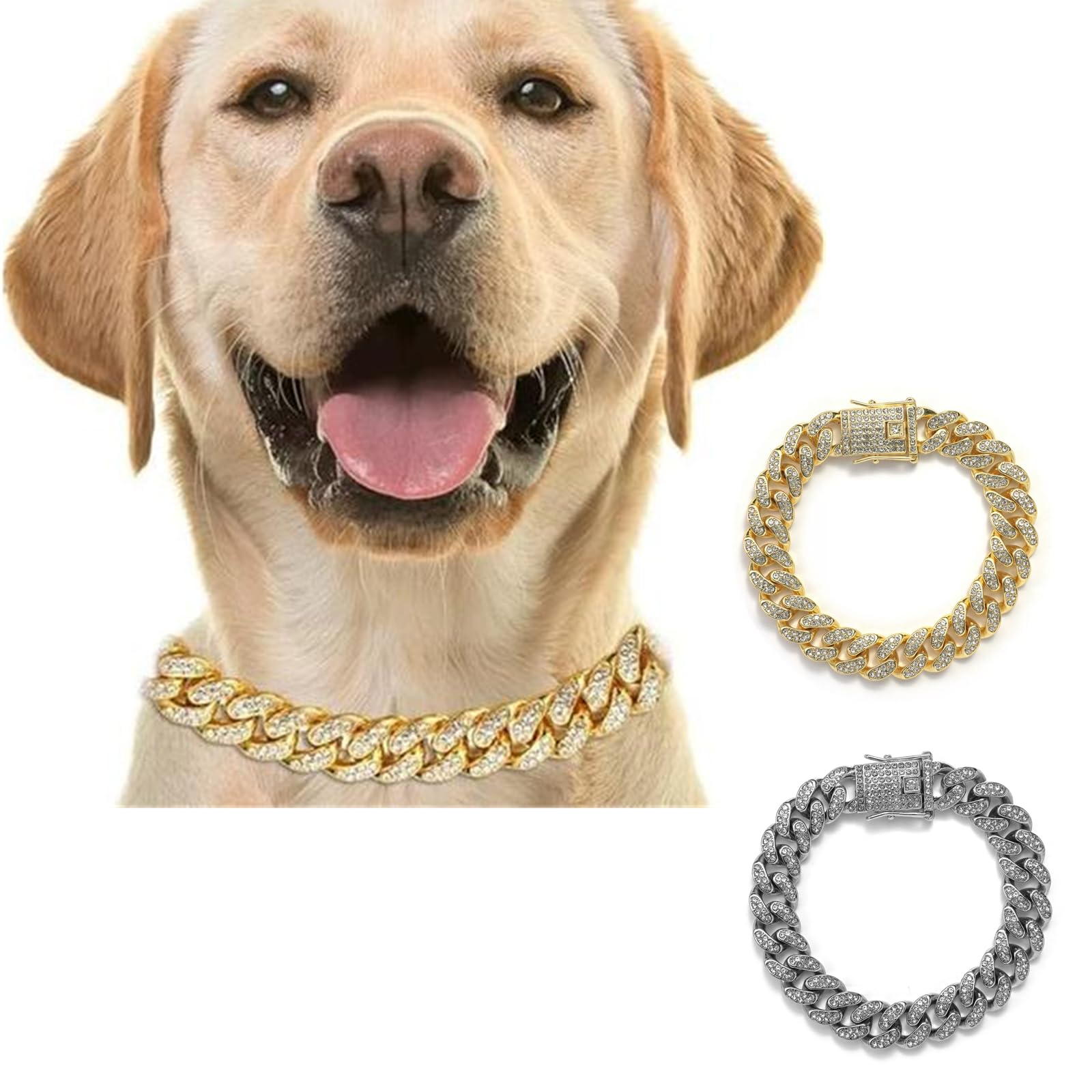 DKJEkdje colliers or et argent posés en scène lifestyle chic