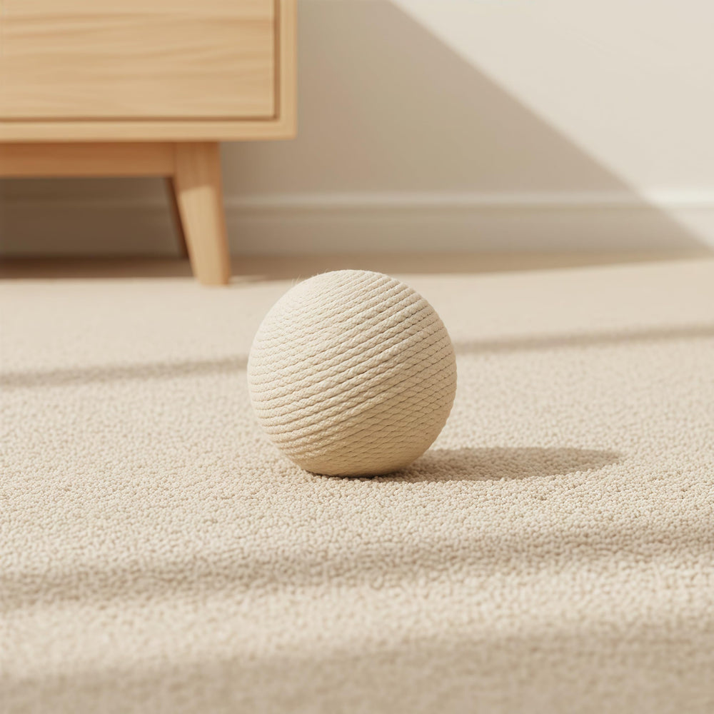 DMZBJ lifestyle chat jouant sur tapis, enrichit le quotidien du chat