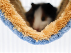Dnoifne hamac en usage dans cage apportant confort animal