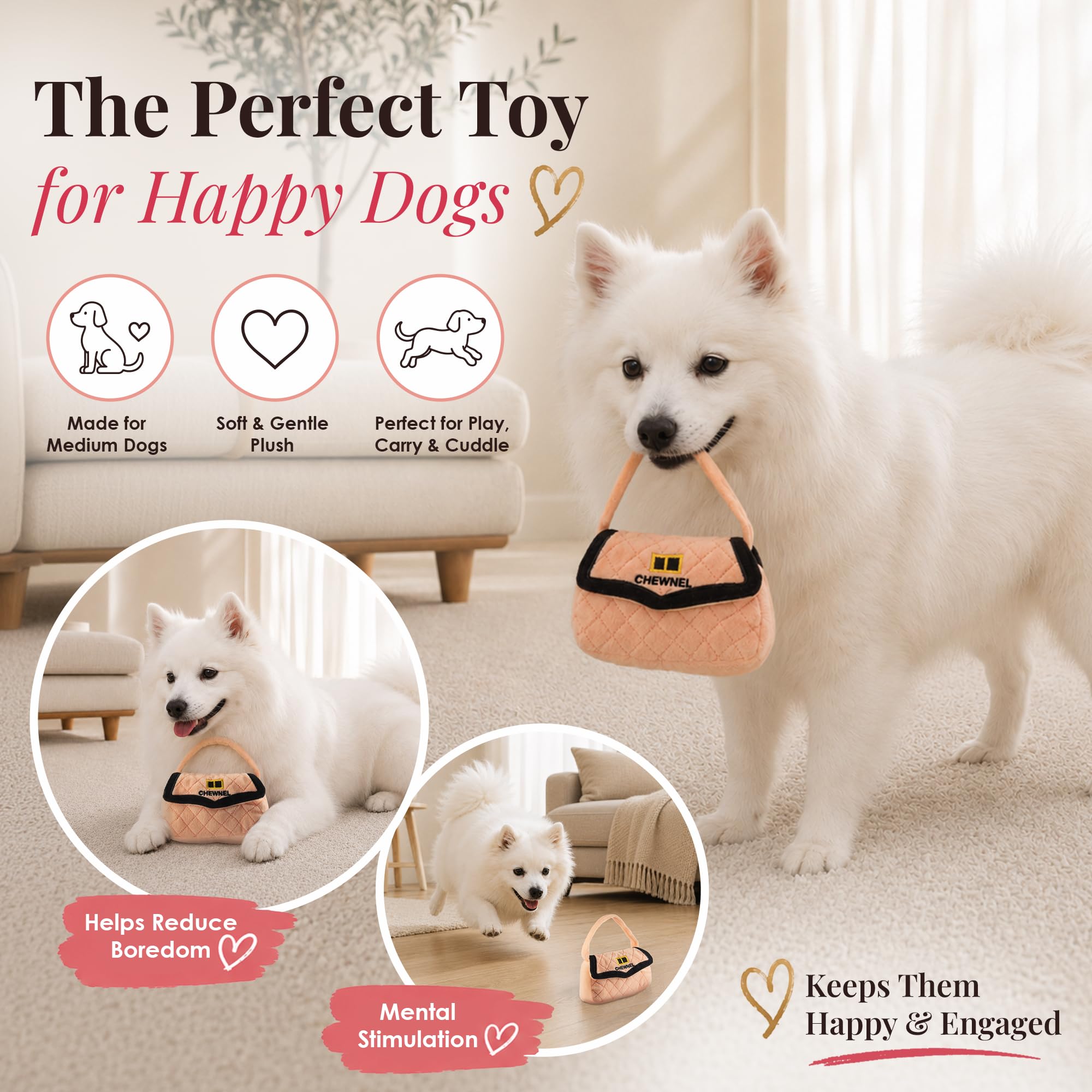 Dog Diggin Designs Chewnel comparaison d'échelle pour taille pratique