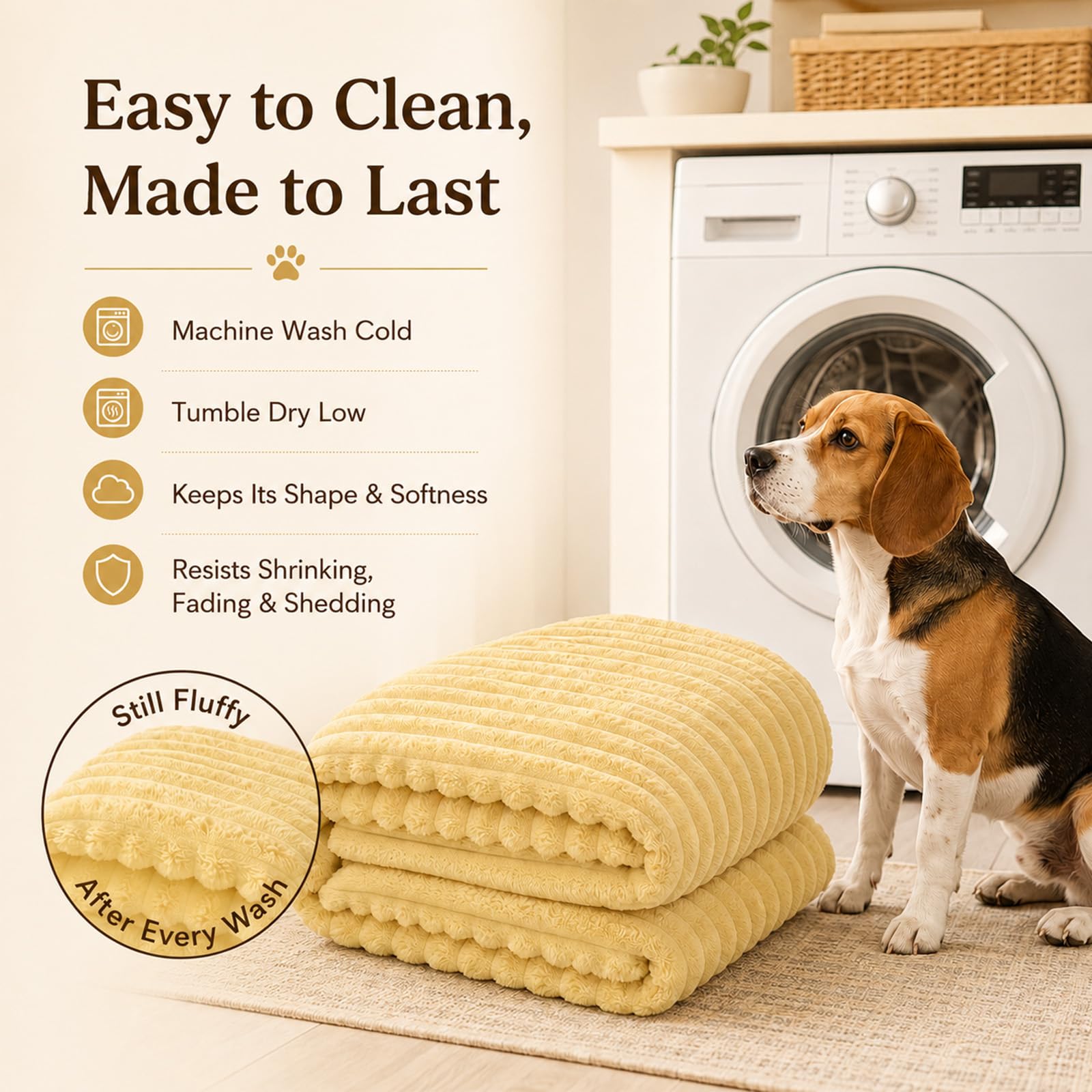 DOG IS KING étiquette et couture durable soulignent qualité