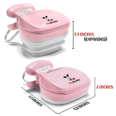 DogBuddy Pooper Scooper attaché à la laisse avec clip pour transport pratique