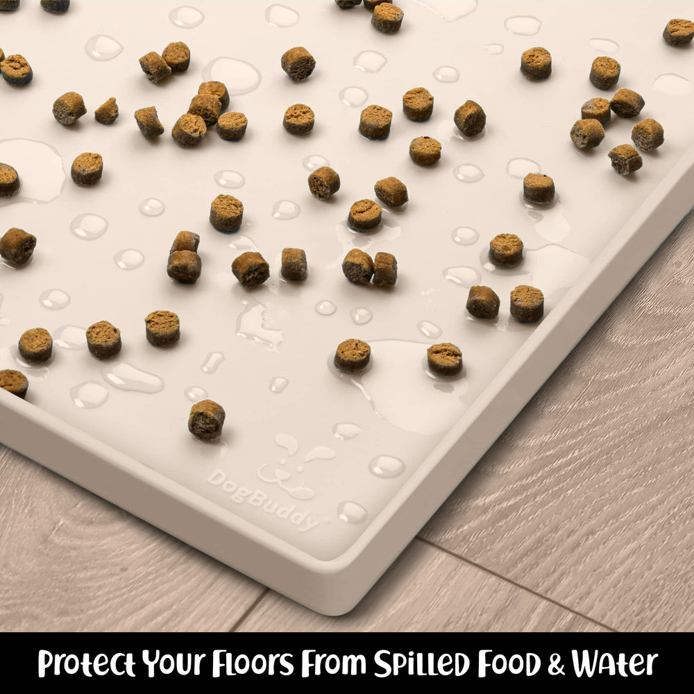 DogBuddy tapis dans une cuisine montrant protection élégante du sol