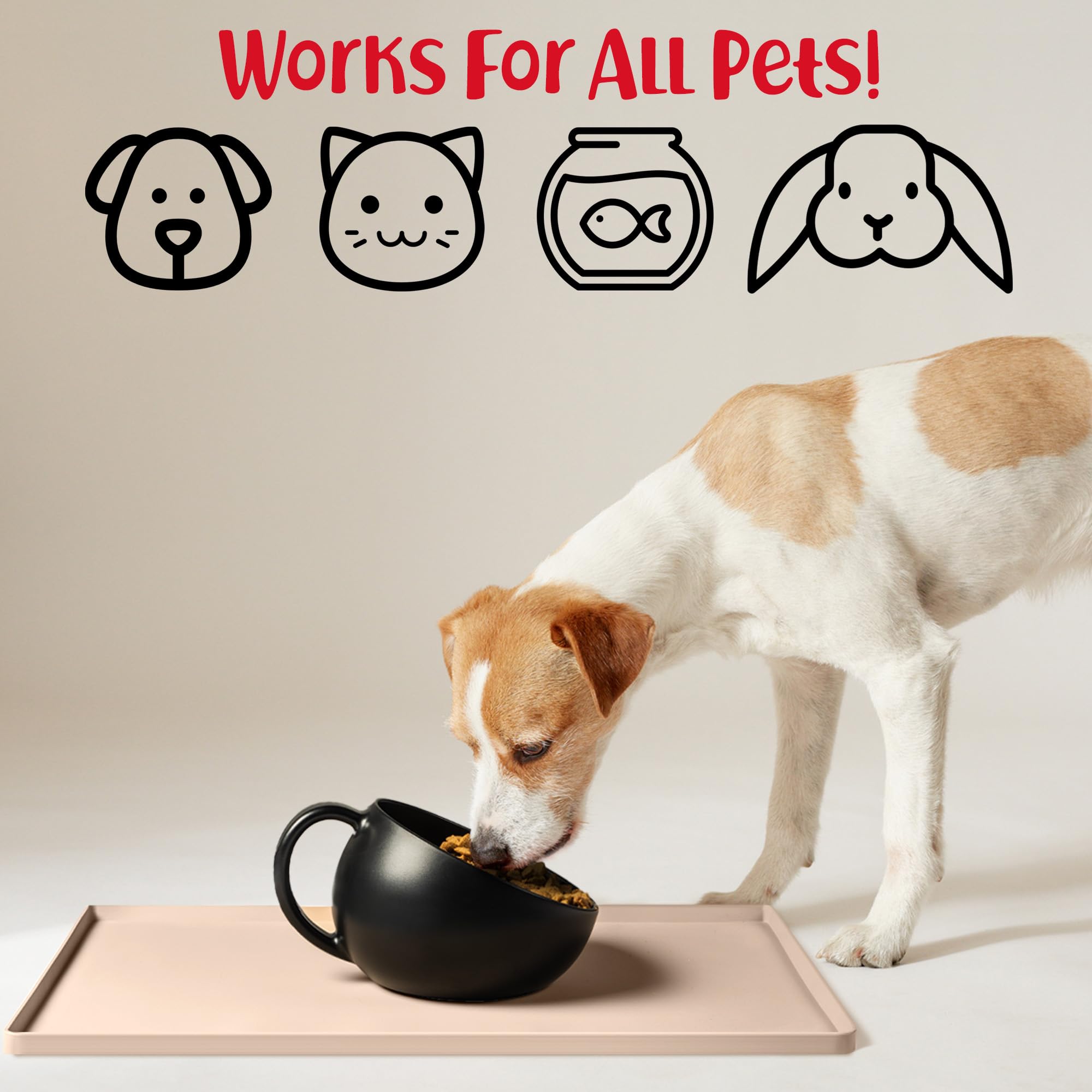 DogBuddy détail silicone lisse facile à nettoyer et sûr pour animaux