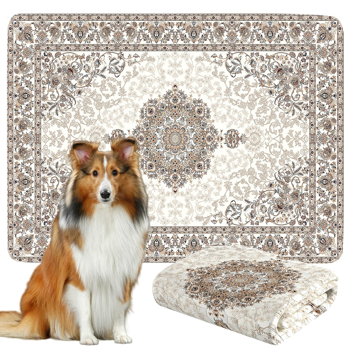 Dogcator tapis face avant grand format protégeant le sol efficacement
