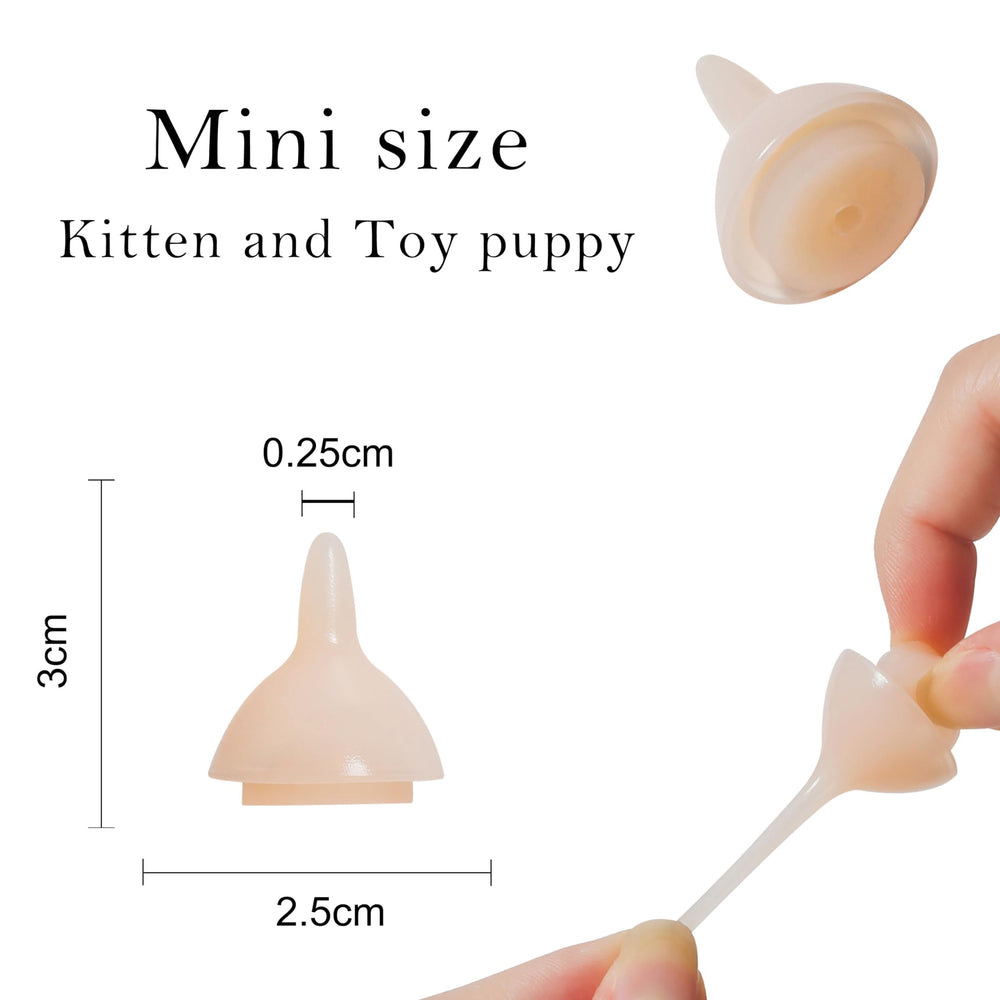 Doggiema gros plan sur tétine en silicone pour prise naturelle