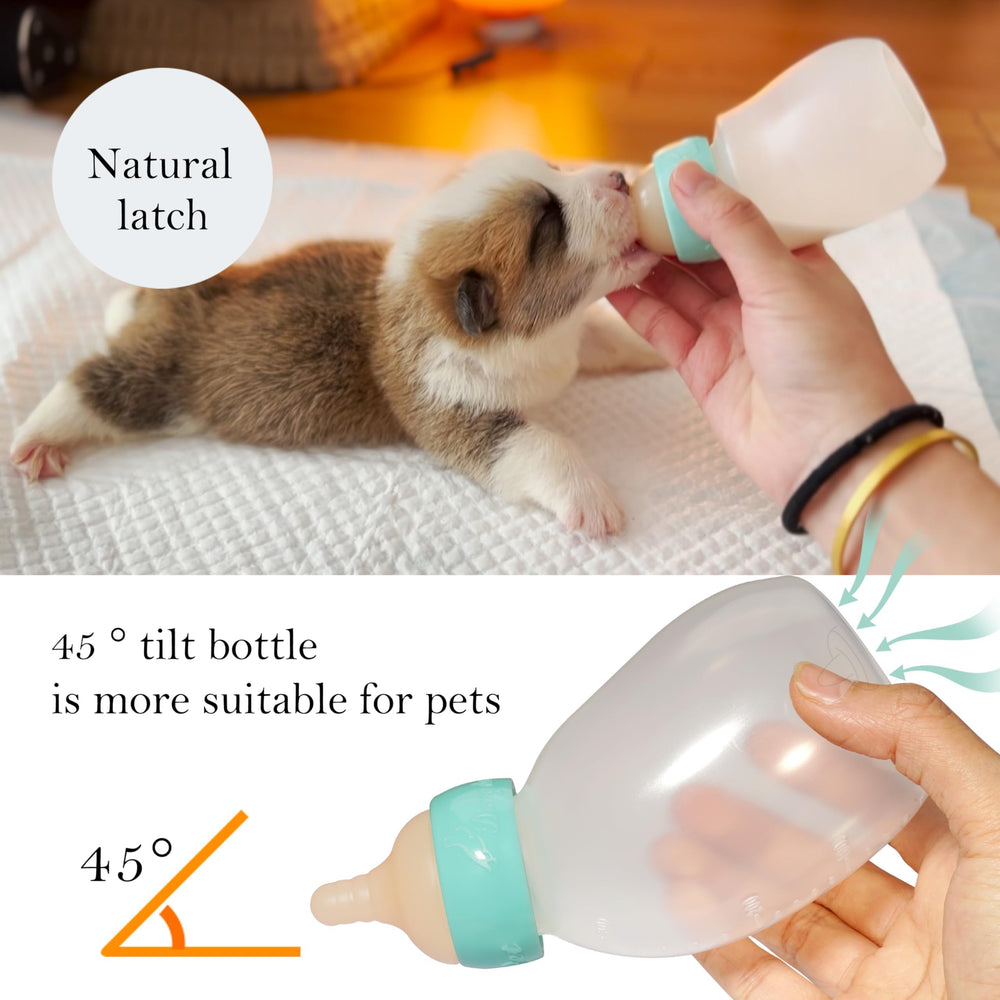 Doggiema kit complet avec biberon tétines et seringue pour sevrage