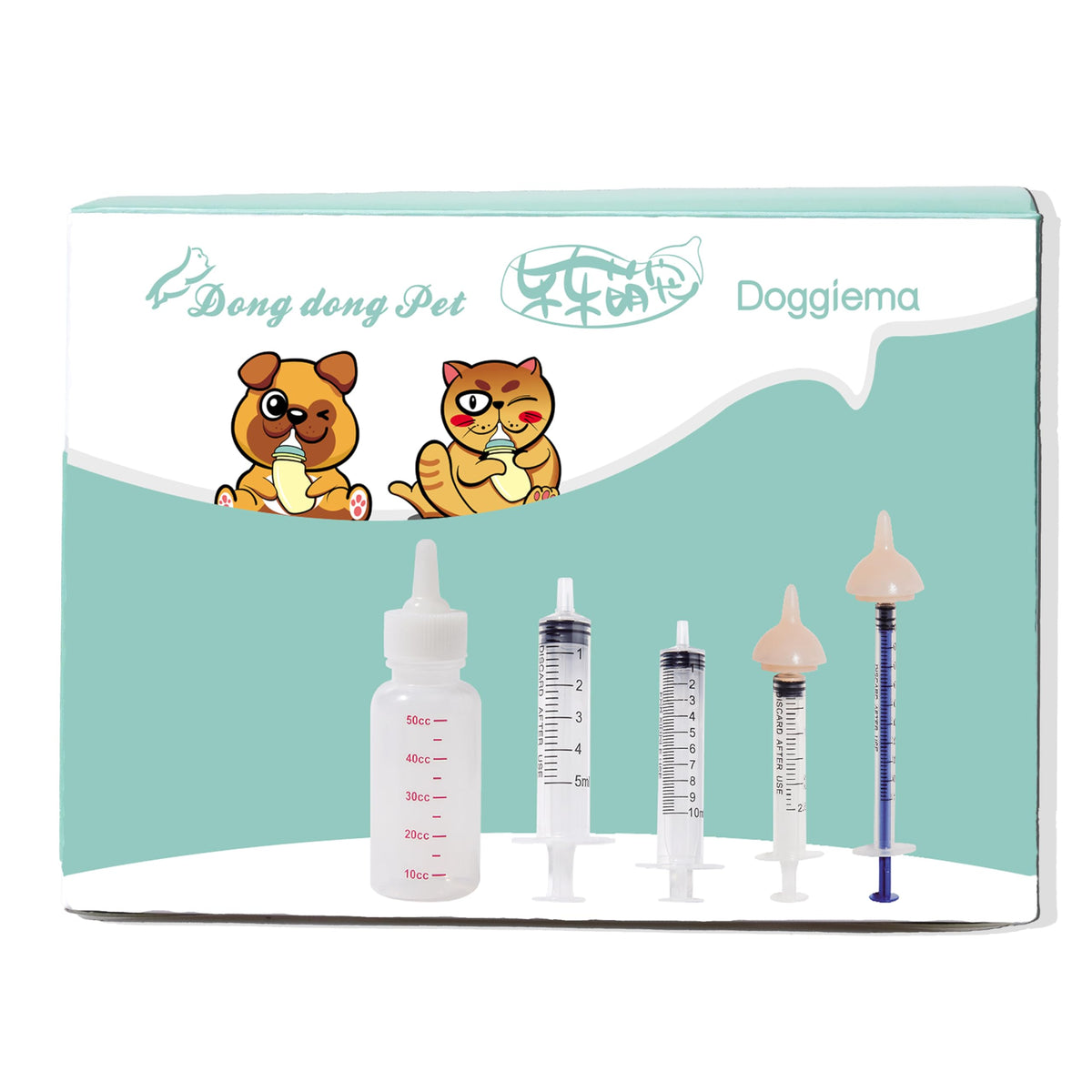 Doggiema paquet du kit complet montrant contenu et praticité