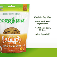 Doggijuana texture croquante montrant la friandise et gratification immédiate