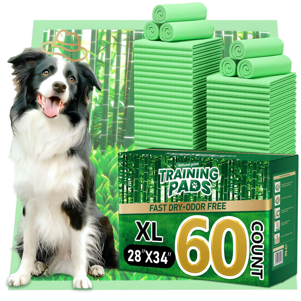 DOGGO DOUG emballage avant montrant 60 tapis et taille XL, solution pratique